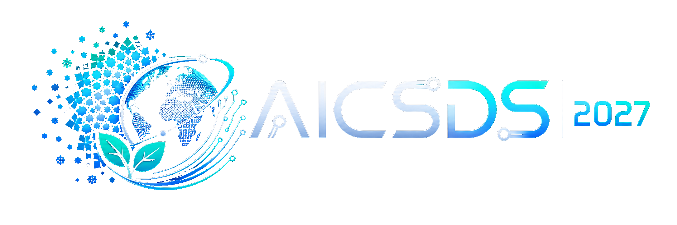 AICSDS 2027 Logo - Dark Mode